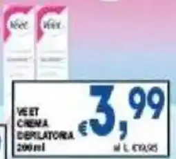 DEM Veet crema depilatoria offerta