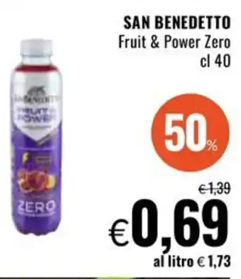 SAN BENEDETTO Fruit & Power Zero