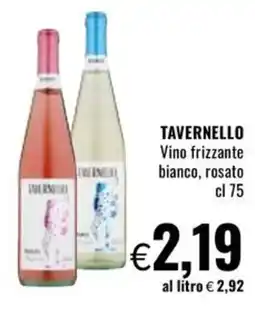 Famila TAVERNELLO Vino frizzante bianco, rosato offerta