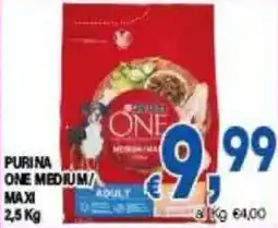 DEM Purina one medium/ maxi offerta