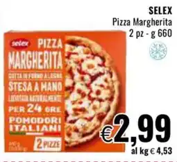 Famila SELEX Pizza Margherita 2 pz offerta