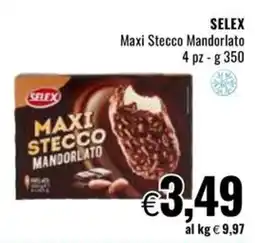 Famila SELEX Maxi Stecco Mandorlato 4 pz offerta