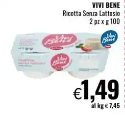 Famila VIVI BENE Ricotta Senza Lattosio offerta