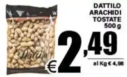 DEM Dattilo arachidi tostate offerta