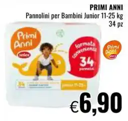 Famila PRIMI ANNI Pannolini per Bambini Junior 11-25 kg offerta