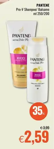 Famila PANTENE Pro-V Shampoo/ Balsamo offerta