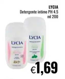 Famila LYCIA Detergente intimo PH 4.5 offerta