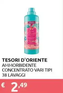 PiùMe Tesori d'oriente ammorbidente concentrato offerta