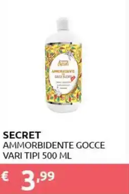 PiùMe Secret ammorbidente gocce offerta