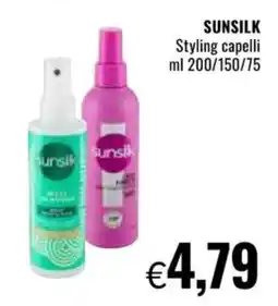 Famila SUNSILK Styling capelli offerta