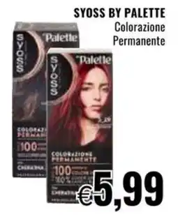 Famila SYOSS BY PALETTE Colorazione Permanente offerta