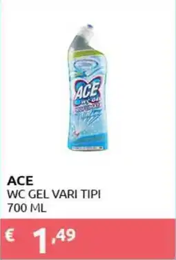 PiùMe Ace wc gel offerta