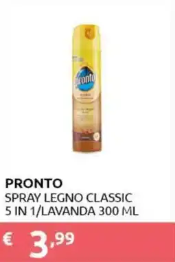 PiùMe Pronto spray legno classic 5 in 1/lavanda offerta