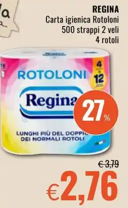 Famila REGINA Carta igienica Rotoloni offerta