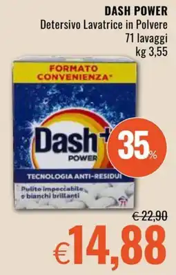 Famila DASH POWER Detersivo Lavatrice in Polvere offerta