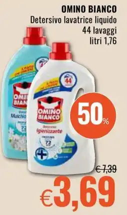 Famila OMINO BIANCO Detersivo lavatrice liquido offerta
