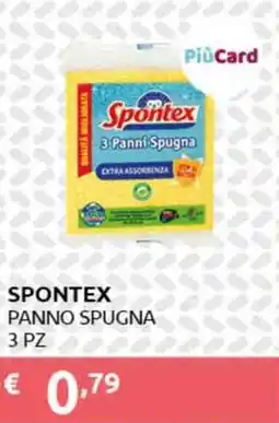 PiùMe Spontex panno spugna offerta
