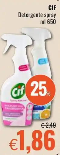 Famila CIF Detergente spray offerta