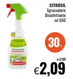Famila CITROSIL Sgrassatore Disinfettante offerta