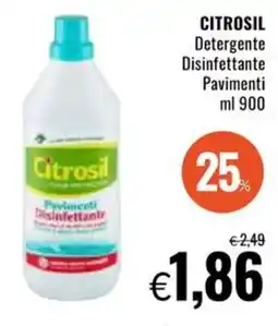 Famila CITROSIL Detergente Disinfettante Pavimenti offerta