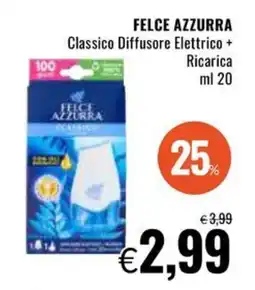 Famila FELCE AZZURRA Classico Diffusore Elettrico + Ricarica offerta