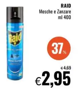 Famila RAID Mosche e Zanzare offerta