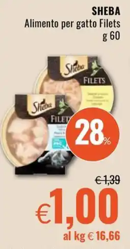 Famila SHEBA Alimento per gatto Filets offerta