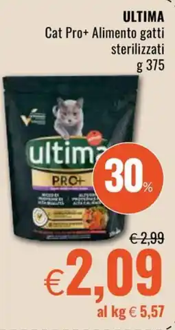 Famila ULTIMA Cat Pro+ Alimento gatti sterilizzati offerta