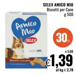 Famila SELEX AMICO MIO Biscotti per Cane offerta