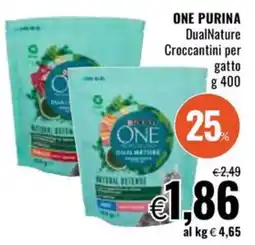 Famila ONE PURINA DualNature Croccantini per gatto offerta