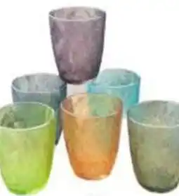 Famila Set 6 bicchieri colorati offerta