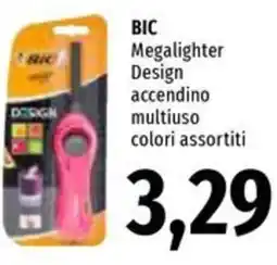 Famila BIC Megalighter Design accendino multiuso offerta