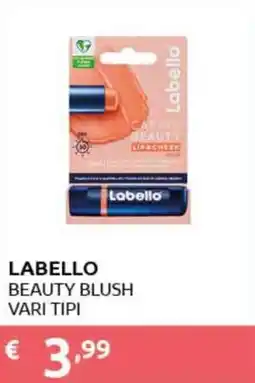 PiùMe Labello beauty blush offerta