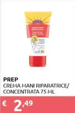 PiùMe Prep crema mani riparatrice/ concentrata offerta