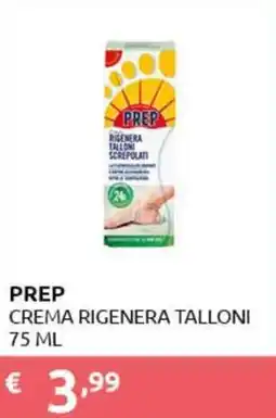 PiùMe Prep crema rigenera talloni offerta