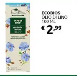 PiùMe Ecobios olio di lino offerta