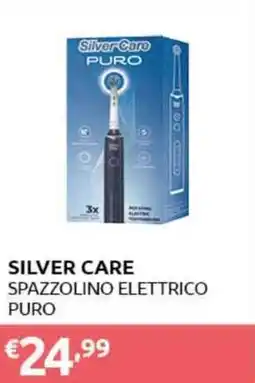 PiùMe Silver care spazzolino elettrico puro offerta