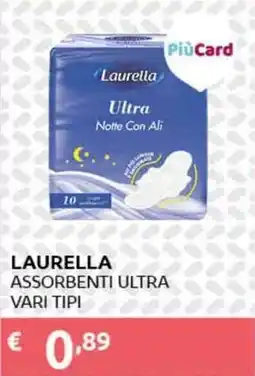 PiùMe Laurella assorbenti ultra offerta