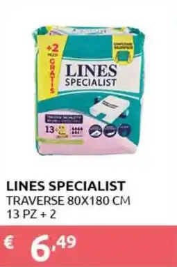 PiùMe Lines specialist traverse offerta