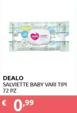 PiùMe Dealo salviette baby offerta