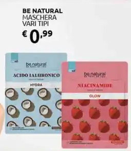 PiùMe Be natural maschera offerta