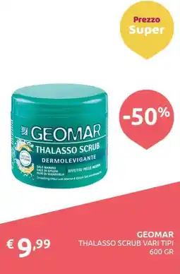 PiùMe Geomar thalasso scrub offerta