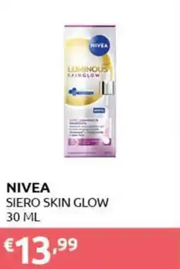 PiùMe Nivea siero skin glow offerta