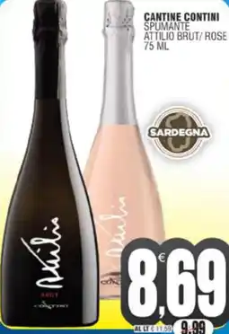 Vicino a te supermercati Cantine contini spumante attilio brut/rose offerta
