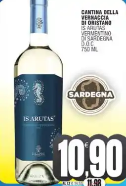 Vicino a te supermercati Cantina della vernaccia di oristano is arutas vermentino di sardegna d.o.c offerta