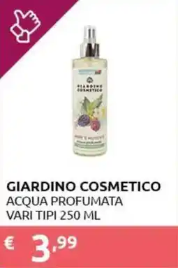 PiùMe Giardino cosmetico acqua profumata offerta