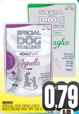 Vicino a te supermercati Monge special dog excellence bocconcini offerta