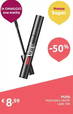 PiùMe Pupa mascara vamp! offerta