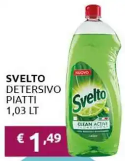 PiùMe Svelto detersivo piatti offerta