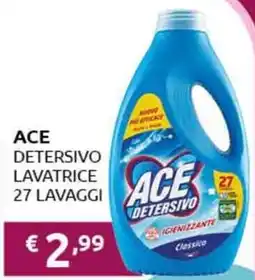 PiùMe Ace detersivo lavatrice offerta
